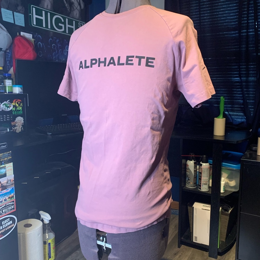 Performance fit alphalete shirt